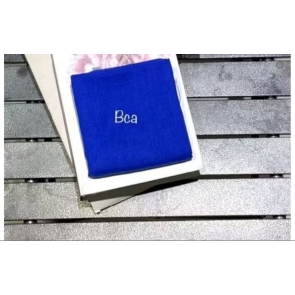 kerudung segiempat BIREL/BIRU BCA/ASN/KORPRI/PARIS JADUL VARISHA