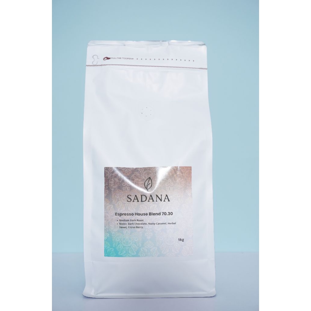 Roasted Bean Espresso House Blend 70.30 1kg Biji Kopi Grade 1