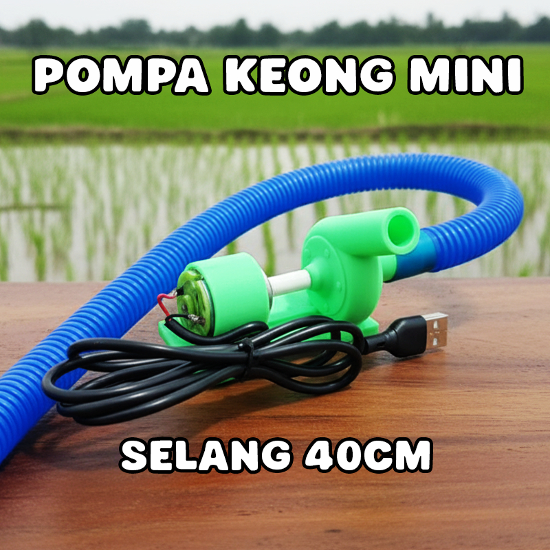 pompa air mini usb 5 volt keong lanting