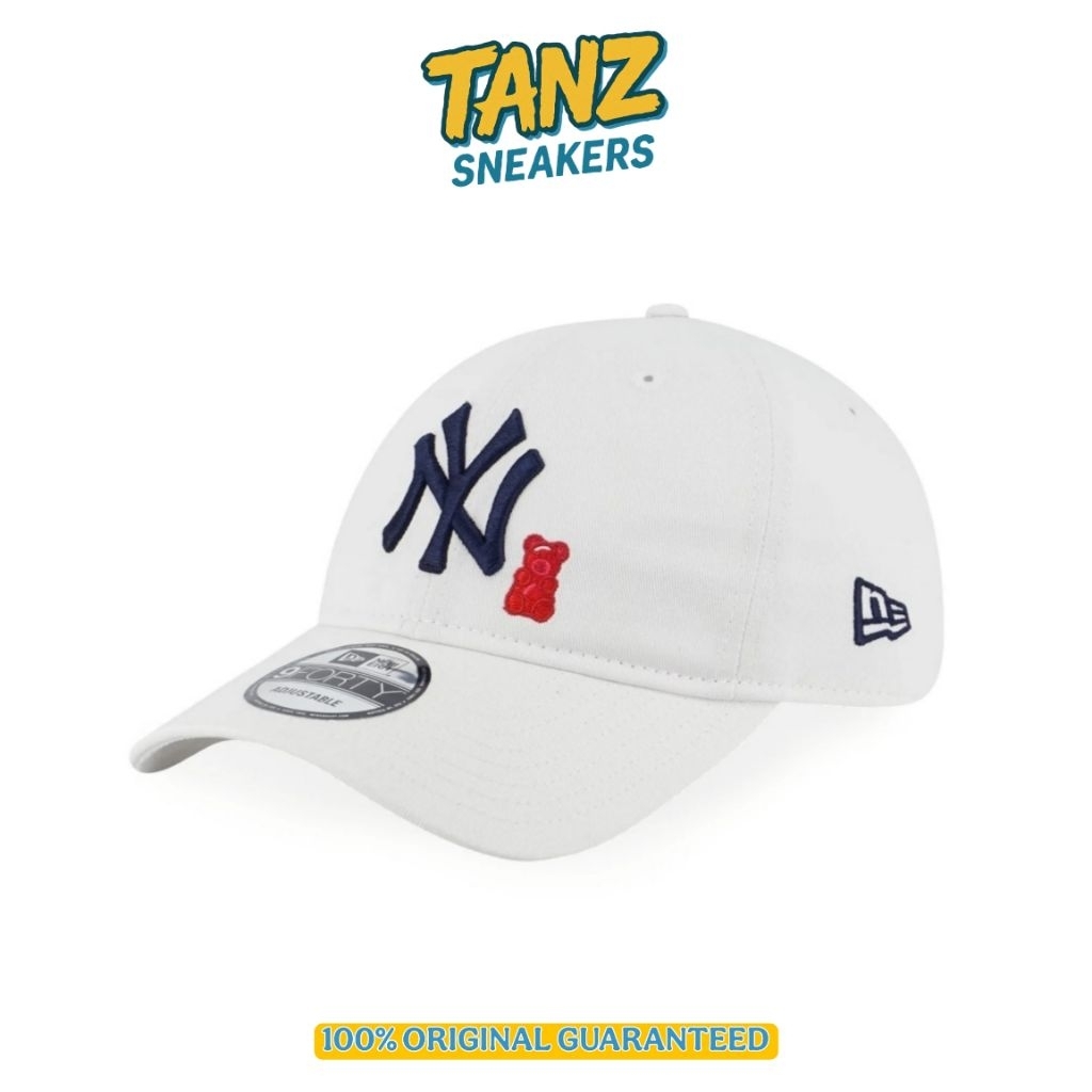 TOPI NEW ERA CAP 9FORTY BEAR NEYYAN NY YANKEES WHITE ORIGINAL RESMI BNIP