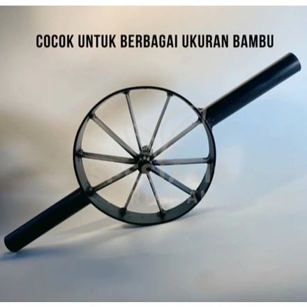 alat pembelah bambu manual