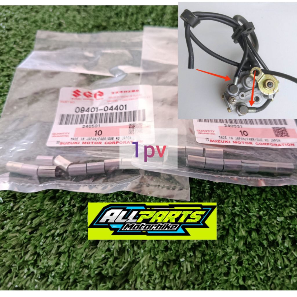 CLAMP SELANG POMPA OLI SAMPING SATRIA 2TAK 1PCS ORIGINAL SGP