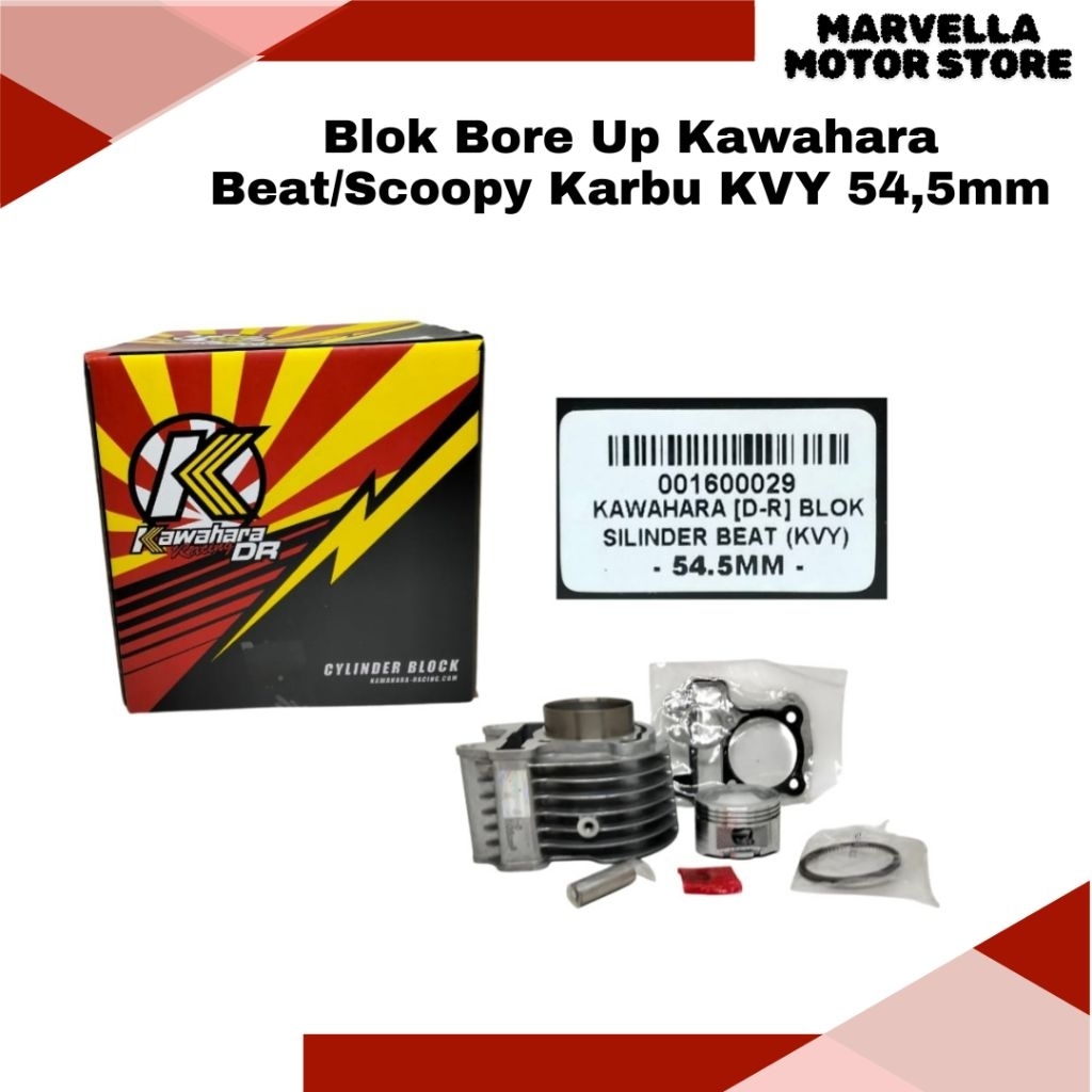 Blok Seher Kawahara 54,5mm Beat Karbu KVY