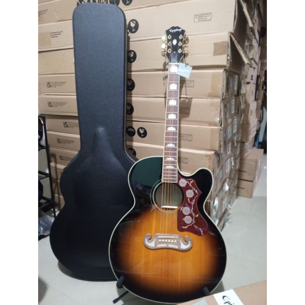Akustik Elektrik Epiphone J200SCE VS ORIGINAL PT SAMICK