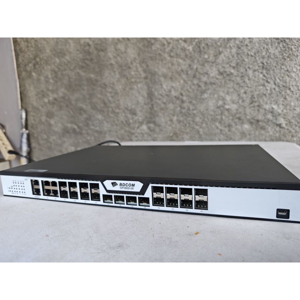 OLT GPON BDCOM GP3600-08 8 PORTS SECOND