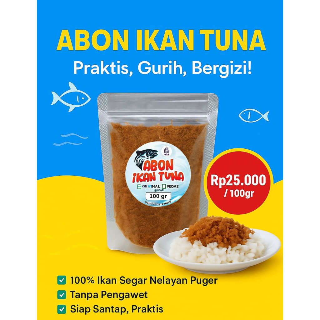 Abon Ikan Tuna 100 gram