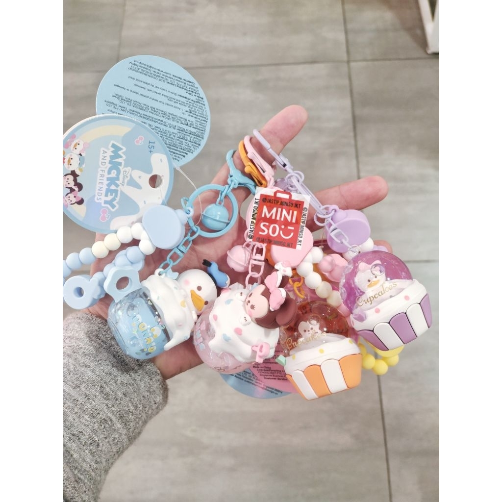 OH SOME 🆕 Hiasan Tas / Gantungan Kunci DISNEY MICKEY MOUSE Collection (6.7x4.23x7.08cm) MICKEY / MIN