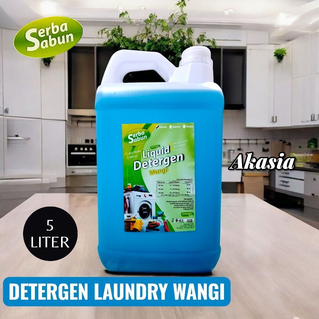 DETERGEN LAUNDRY 5 LITER WANGI AKASIA