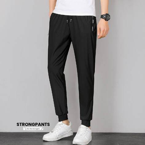 STRONG PANTS Celana Jogger Pria Panjang Tebal Daily Look Slim Fit