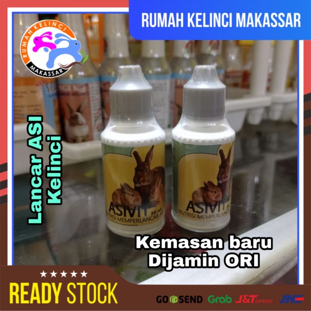 Asivit Asi Vit Nutrisi Memperlancar Asi Kelinci Pelancar Asi Susu Kelinci