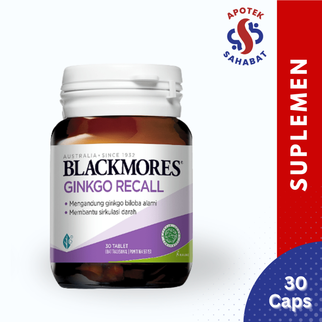 Blackmores GINKO RECALL