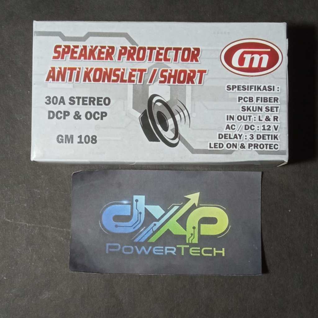 SPEAKER PROTECTOR 30A STEREO DCP & OCP by GM 108