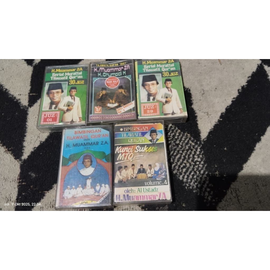 kaset pita h muammar za / tilawatil quran _