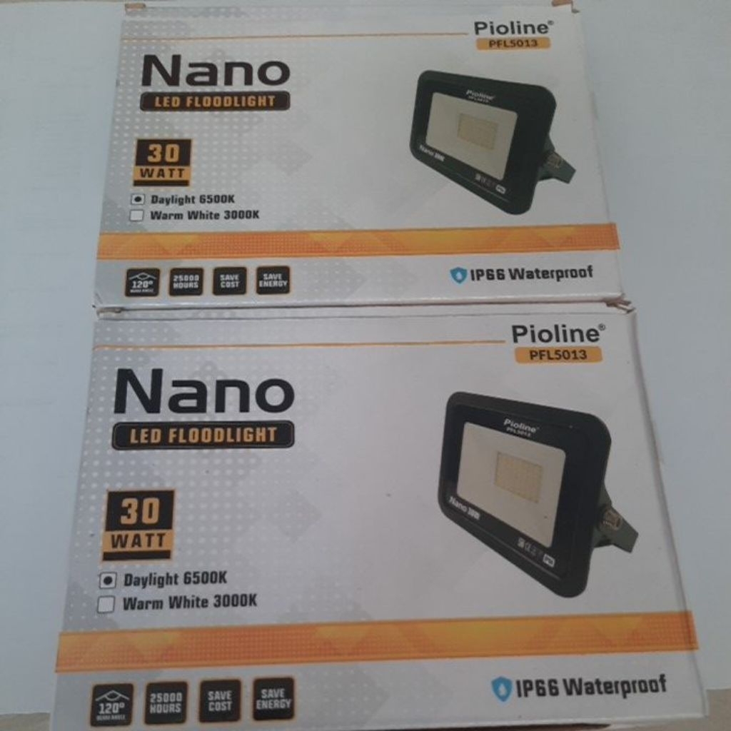 Lampu sorot pioline 30 watt Lampu warna putih SNI