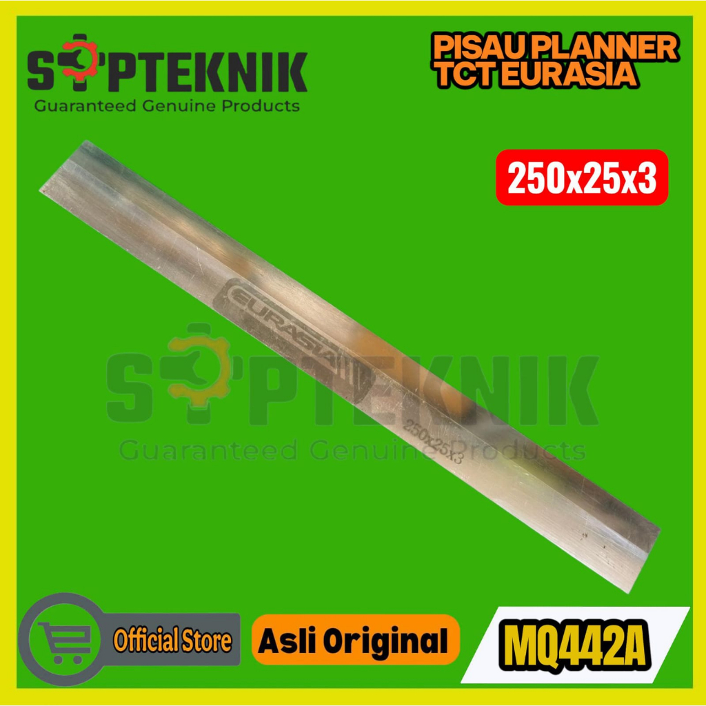 PLANER KNIFE PISAU PLANER TCT 250x25x3 (MQ442A) EURASIA