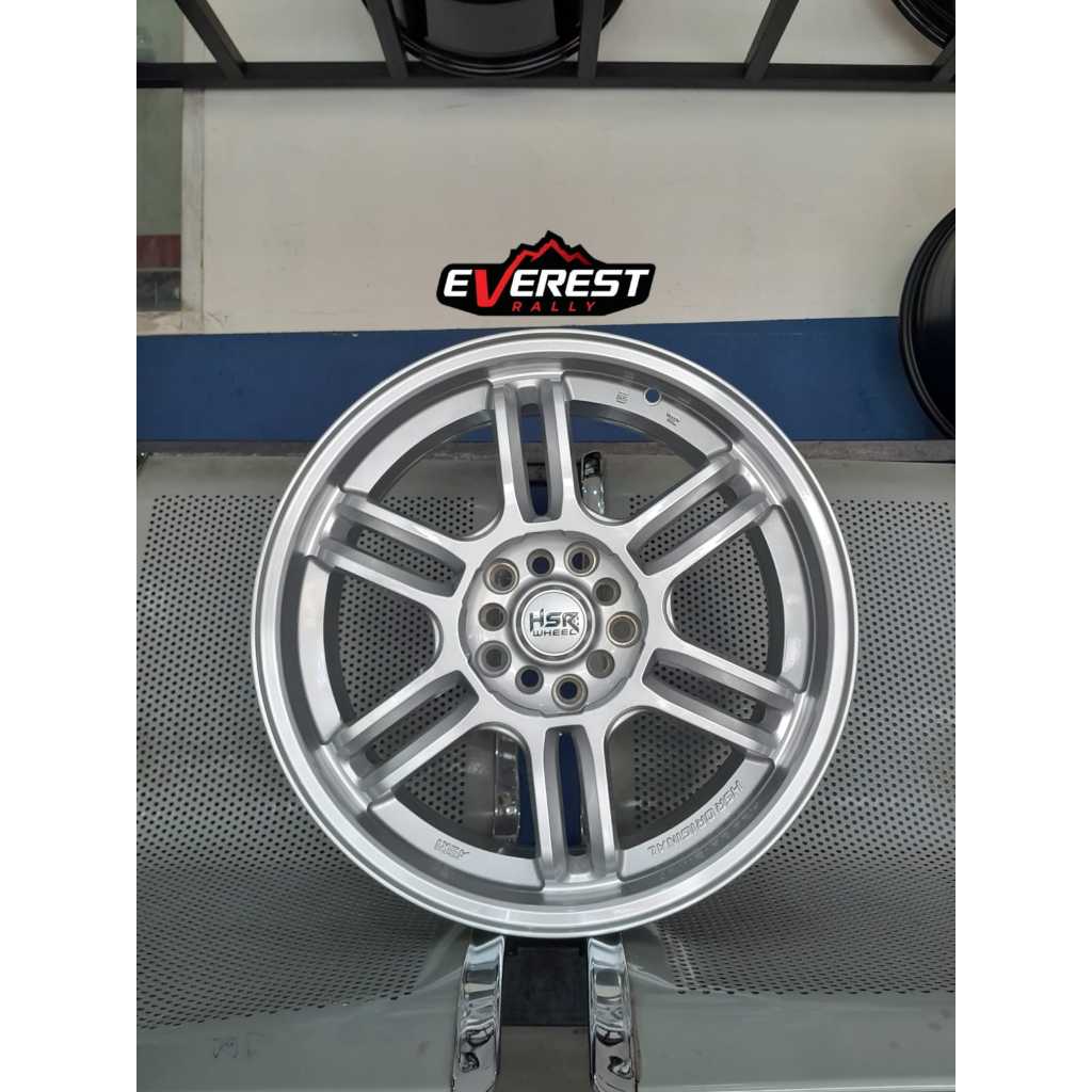 Velg HSR Aeri Ring 17 Silver Veloz, Altis, Sienta, Rush, Venturer, Camry