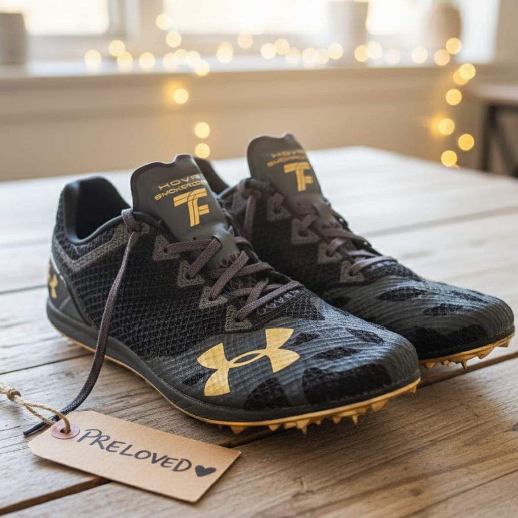 Running Shoes/Sepatu Running Spike Original (PRELOVED)