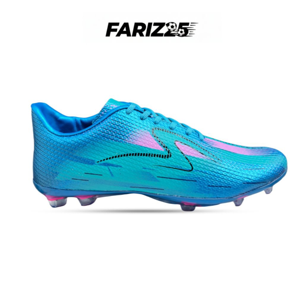 Sepatu Bola Lightspeed Reborn Specs Meta XR Biru Free Kaos Kaki Deker