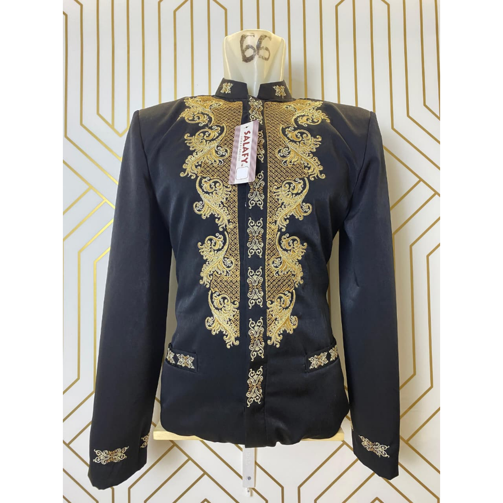 Jasko Mewah Bordir Dada Premium Dewasa / Jas Koko Premium Bordir Mewah