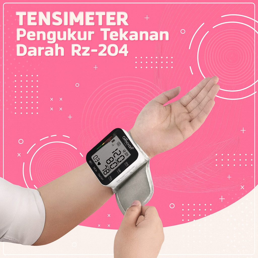 Tensimeter Digital RZ-204 Pengukur Tekanan Darah