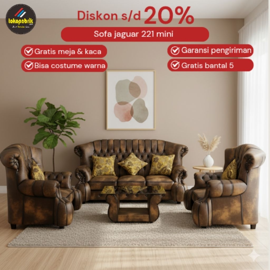 Sofa jaguar mini 221 sofa jaguar jumbo 321 sofa sultan sofa jaguar matahari sofa jaguar blimbing sof