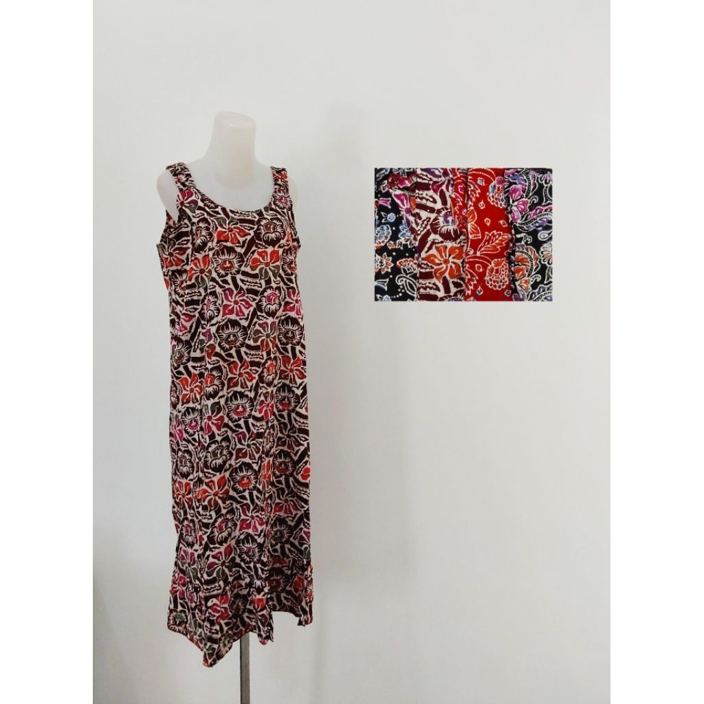 Batik Lucyana daster kensi karet bahu