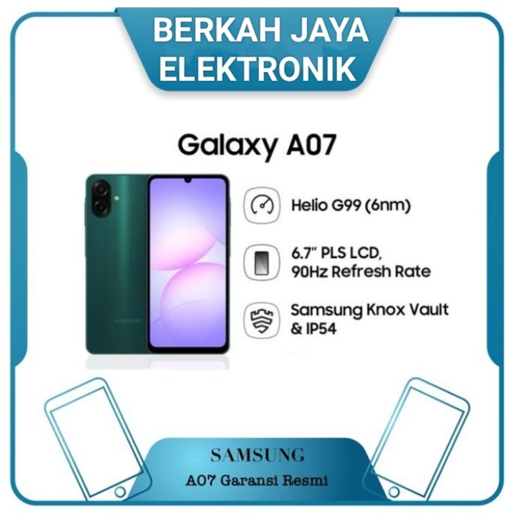 HP SAMSUNG GALAXY A07 RAM 6/128GB