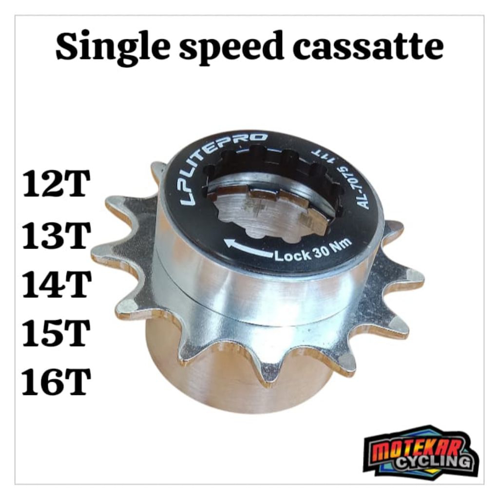 Single speed cassatte/slup 1set 7-11 speed