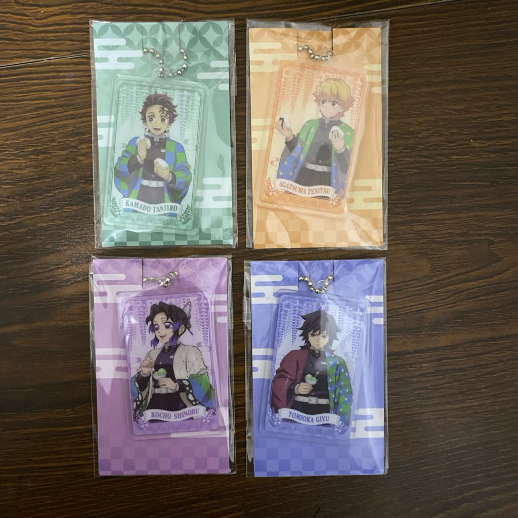 [OFFICIAL] Keychain Demon Slayer - Family Mart Jepang