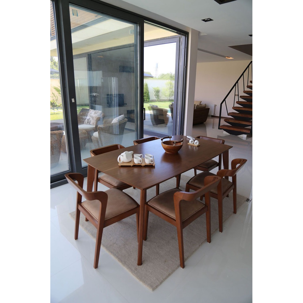 Meja Makan Minimalis / Meja Makan 6 Kursi