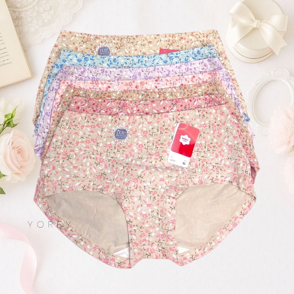 Sorex CD Wanita 35751 Maxi – CD Sorex Motif Bunga - CD Sorex Wanita Jumbo - CD Sorex Wanita Dewasa