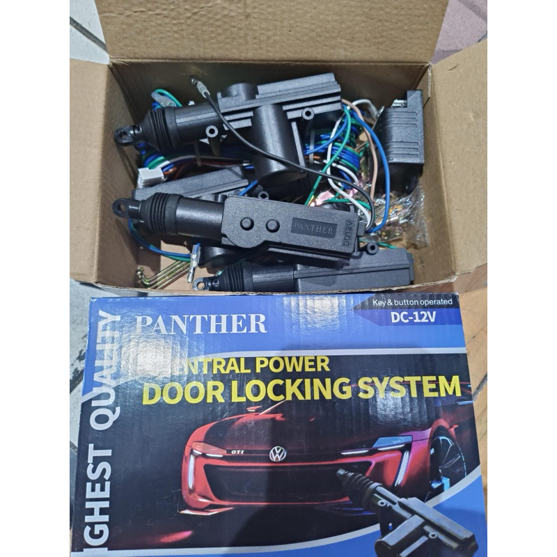 CENTRAL LOCK PANTHER/CENTRAL LOCK MOBIL UNIVERSAL 4 PINTU