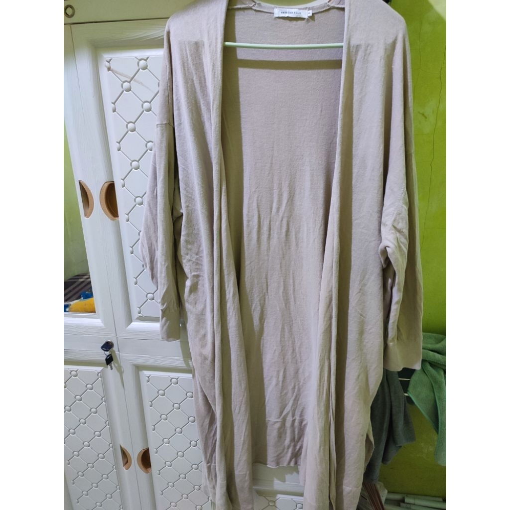 PL american holic long cardigan