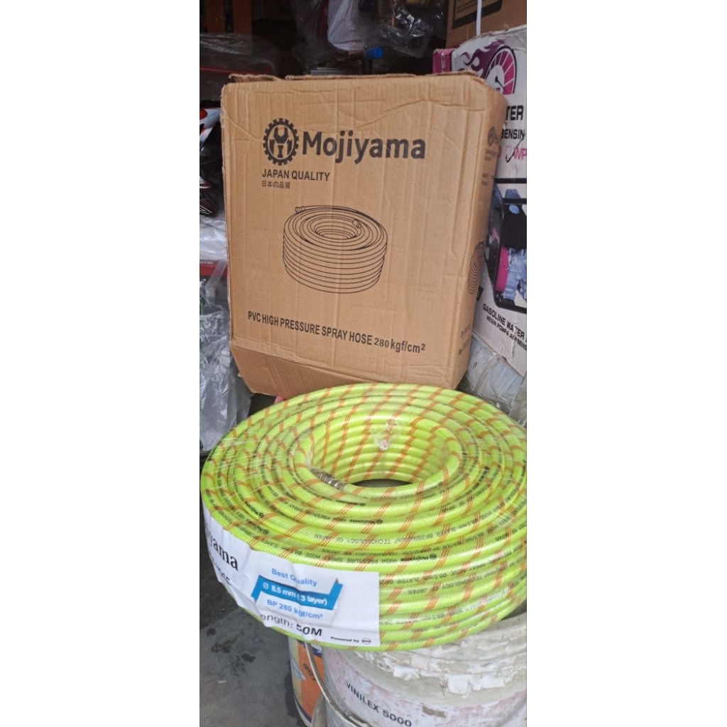 selang steam 50 meter MOJIYAMA TEKNOLOGI JAPAN 5 PLY