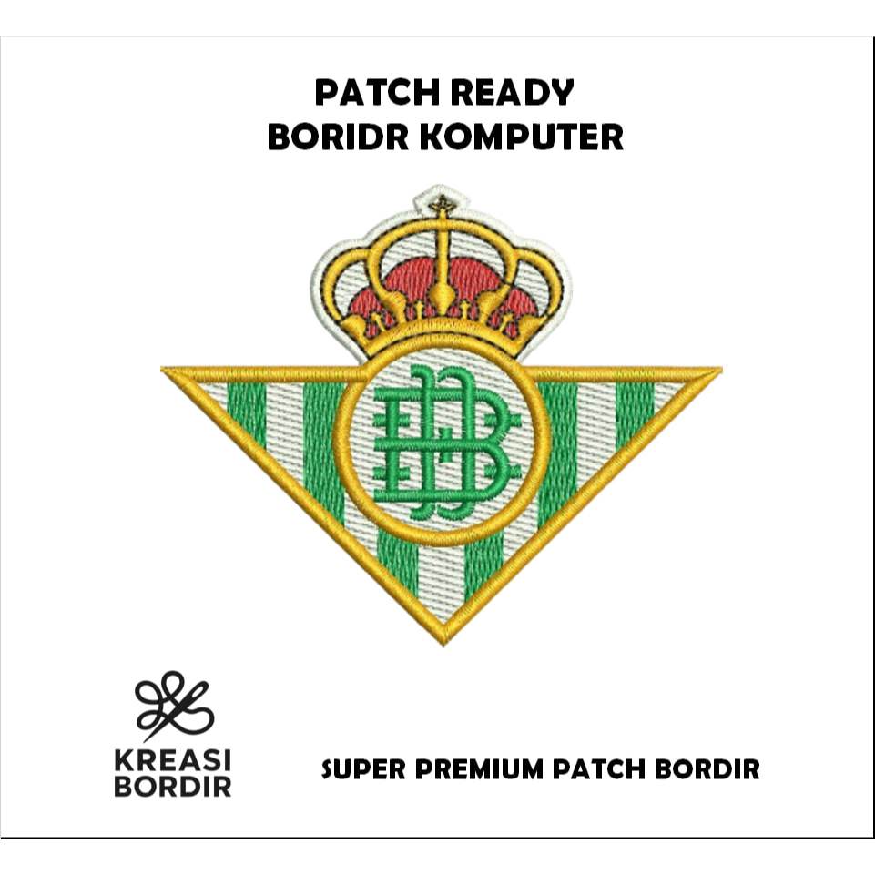 EMBLEM PATCH BORDIR LOGO BOLA - Kreasibordir.id