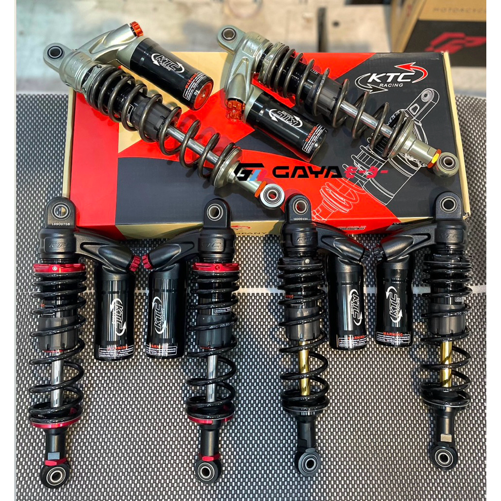 SHOCK BREAKER ORIGINAL KTC RACING GUFO 280MM 320MM 340MM TABUNG ATAS RX KING MEGA PRO CB 150 TIGER W