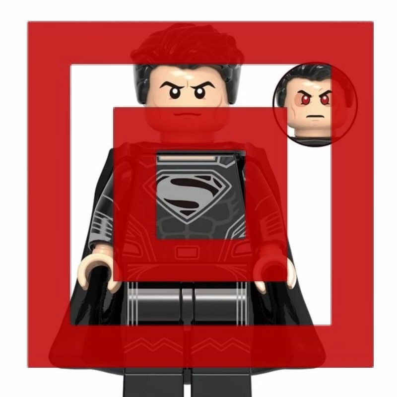 DC Justice League Superman Black Suit SDCC 2013 Action Figure Mini