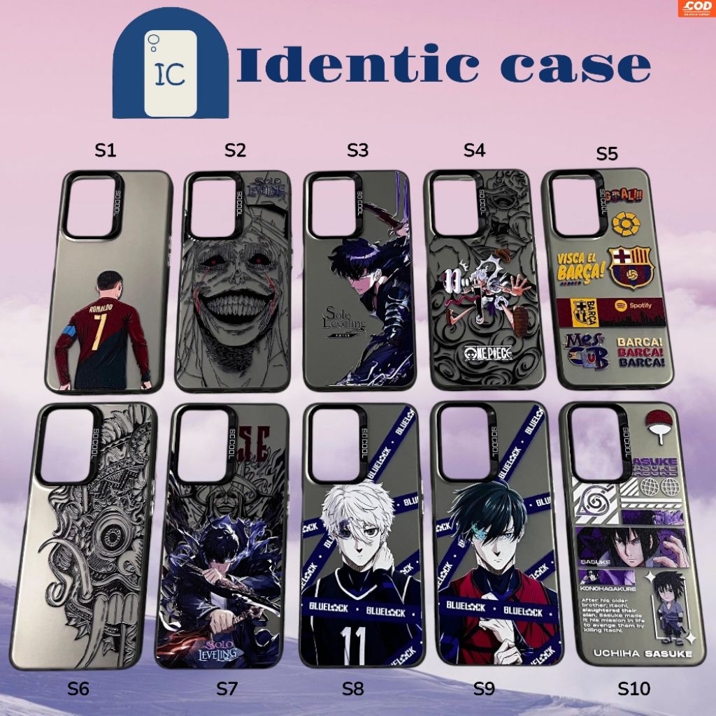 Case IMD Hologram OPPO A57 2022 / A77 / A77S / E 2022  / So Cool Polos / So cool Gambar / Soft Case 
