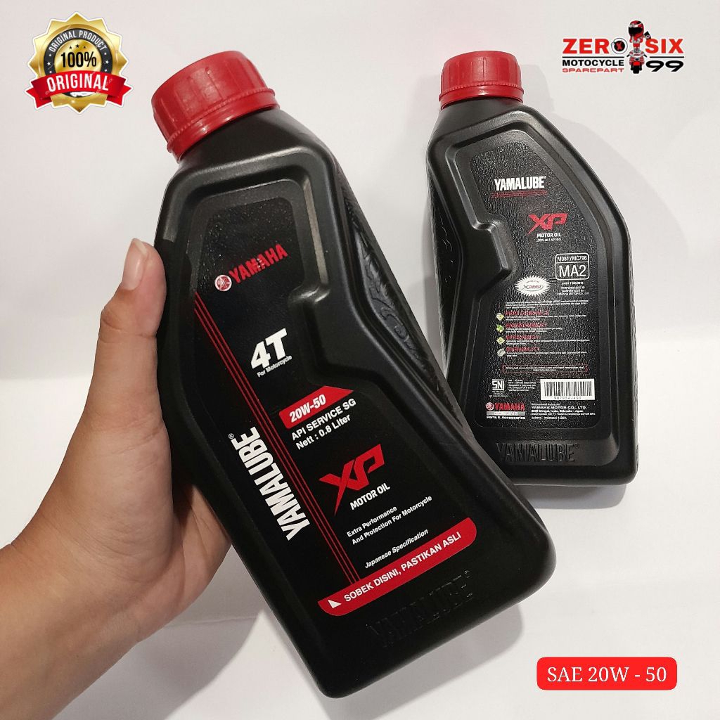 Oli yamalube xp Oli 4T Yamalube XP Yamaha 800 ML 20W-50