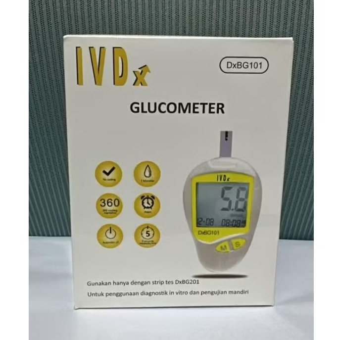 Alat Glucometer Tes Gula Darah IVD