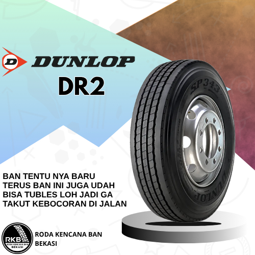 DUNLOP DR2 750-16 14PR BAN TRUK DOUBLE
