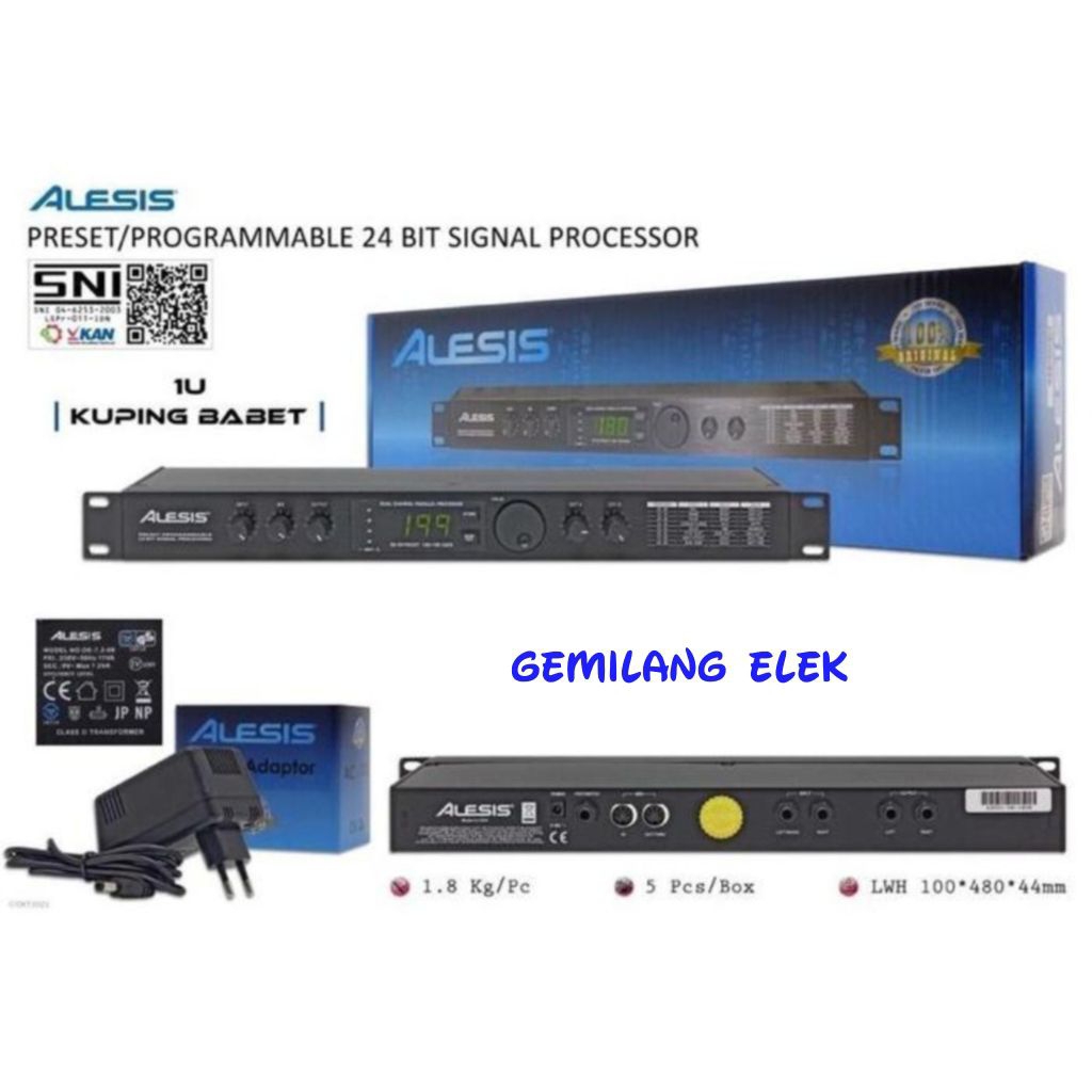 Effect Vocal Alesis Microverb 4 Original Garansi