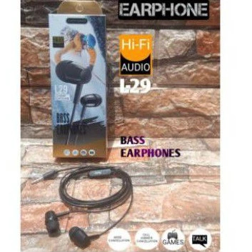 Handsfree L29 Earphone Headset L29 Champ Eaphone Handsfree Headset limax Earphone L29 Handset