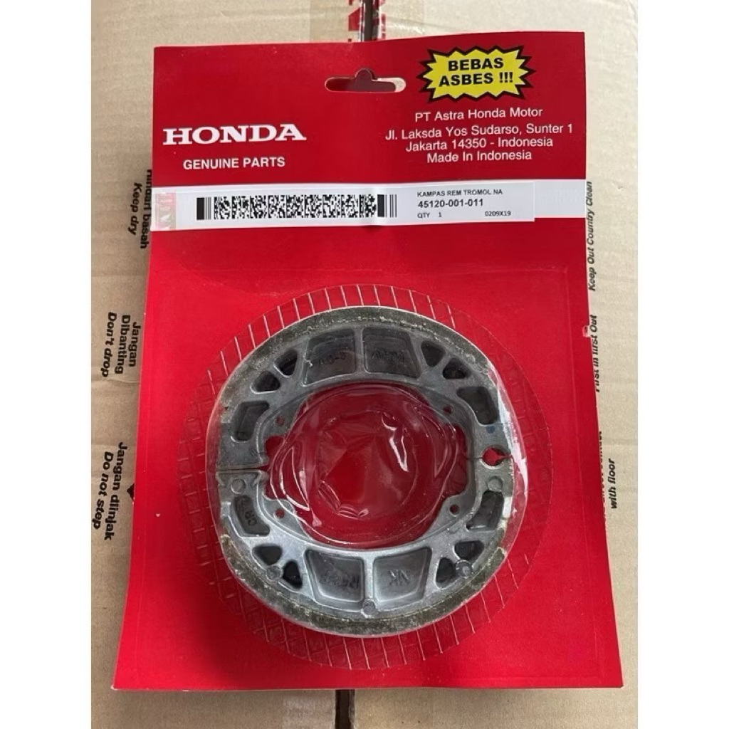 Kampas Rem Belakang Supra X Grand Supra Fit 001