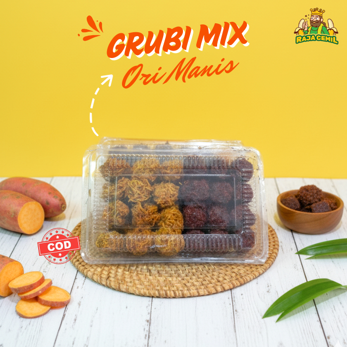 Grubi Kremes Mix Isi 42pc Cemilan Ubi Khas Magelang
