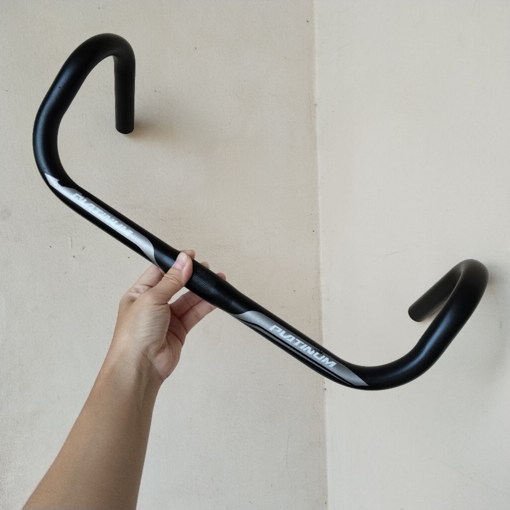 Dropbar / Stang Balap Roadbike Platinum Standar Alloy