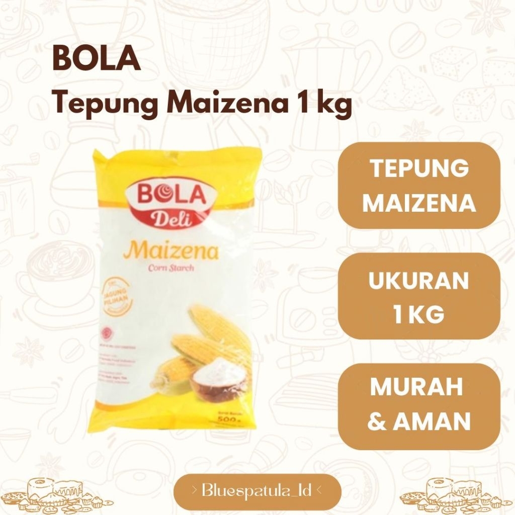 Tepung Maizena Bola Deli 1 Kg