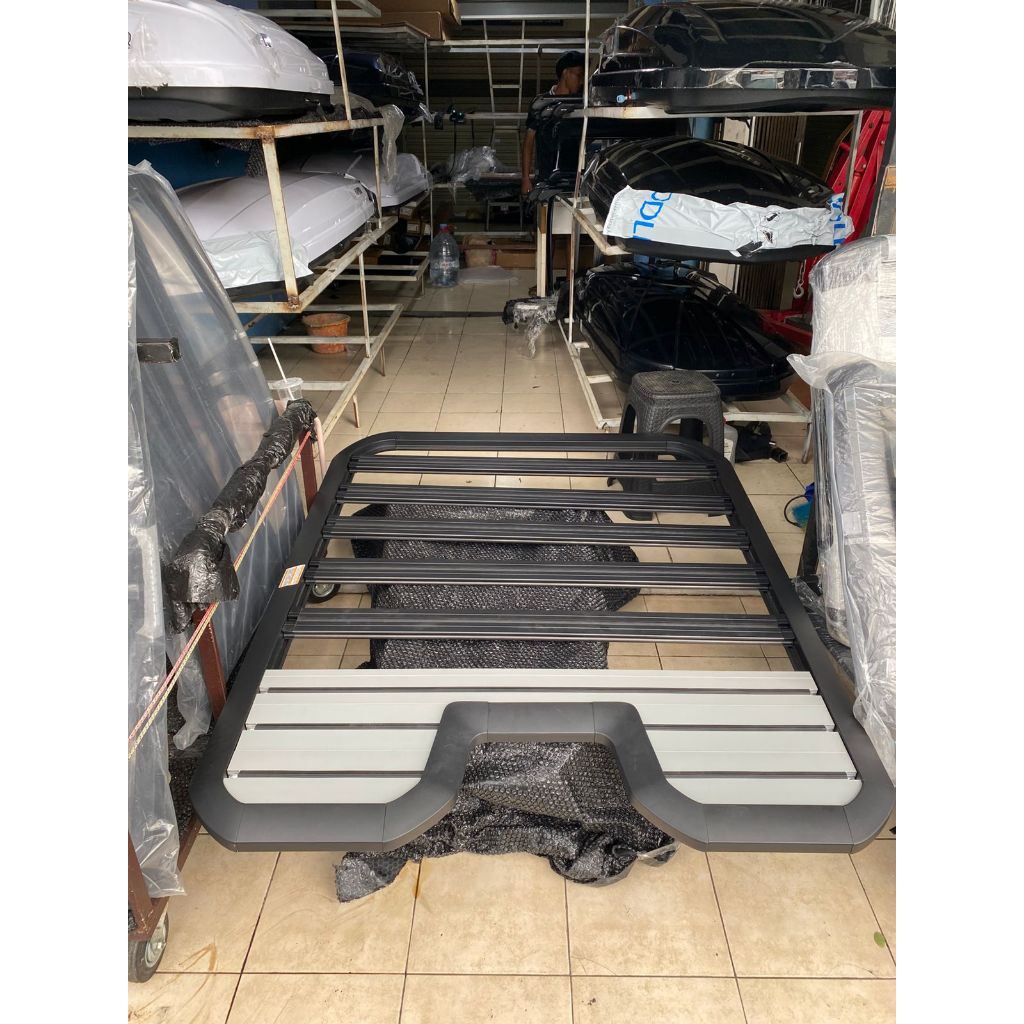 Roof Rack Jimny 2019-2023 Alumunium || Roof Platform Suzuki Jimny Rak Bagasi Atap Mobil Jimny