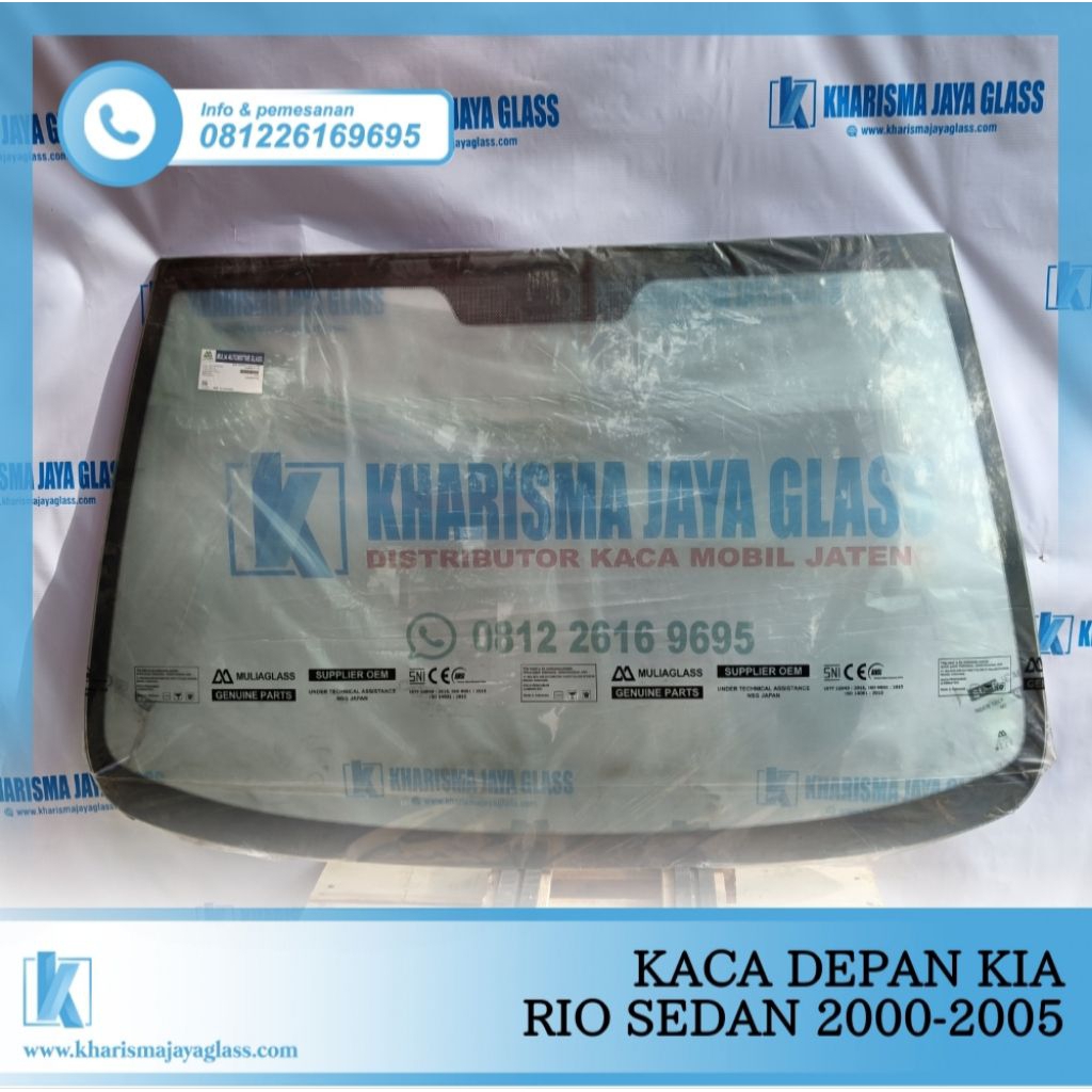 KACA DEPAN KIA RIO 2000-2005