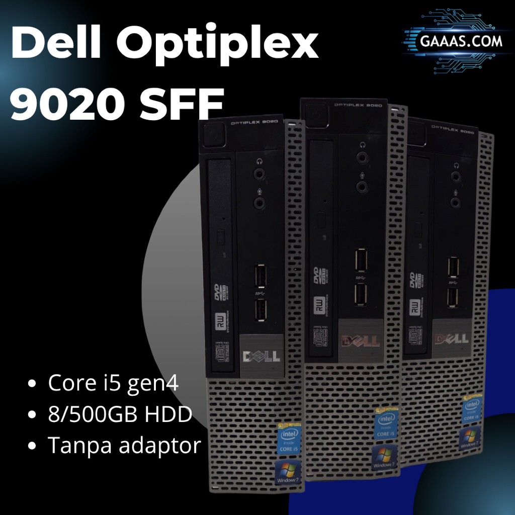 Mini PC Dell Optiplex 9020 SFF Core i5 gen4 | 8//500GB HDD